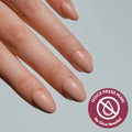 Teddy press-on nails in brown shade