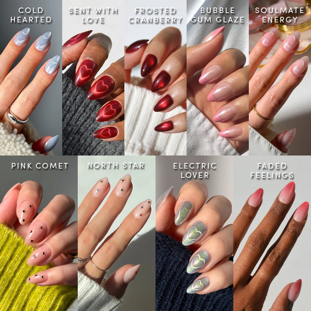 Lisawu The Almond Vault press-on nail bundle manicure lifestyle photo