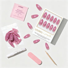 THE BEAUTY BLUEPRINT press-on nails - almond shape, medium length