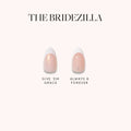 Lisawu THE BRIDEZILLA press-on nail bundle style selection
