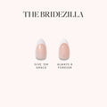 Lisawu THE BRIDEZILLA press-on nail bundle style selection