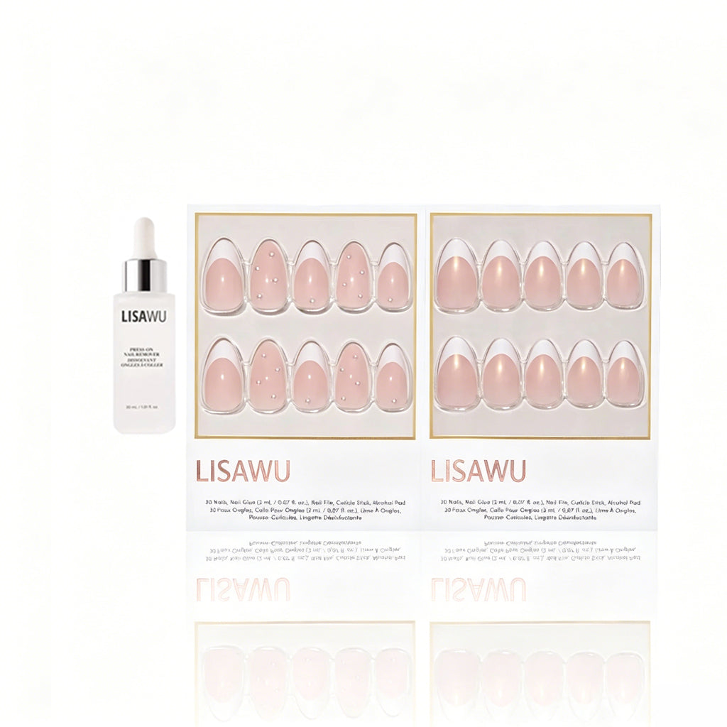 THE BRIDEZILLA press-on nails in white shade