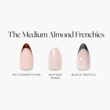 Lisawu The Medium Almond Frenchies press-on nail bundle style selection