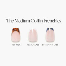 Lisawu The Medium Coffin Frenchies press-on nail bundle style selection