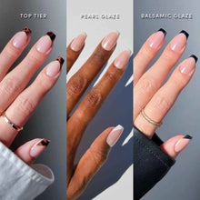 Lisawu The Medium Coffin Frenchies press-on nail bundle manicure lifestyle photo