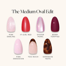 Lisawu The Medium Oval Edit press-on nail bundle style selection