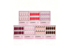 The Medium Oval Edit press-on nails in brown shade