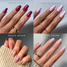 Lisawu The Pink Medium Coffin Icons press-on nail bundle manicure lifestyle photo