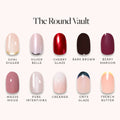Lisawu The Round Vault press-on nail bundle style selection