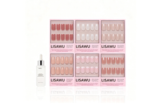 The Sculpted Set press-on nails in pink shade