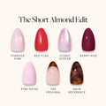 Lisawu The Short Almond Edit press-on nail bundle style selection