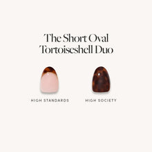 Lisawu The Short Oval Tortoiseshell Duo press-on nail bundle style selection