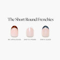 Lisawu The Short Round Frenchies press-on nail bundle style selection