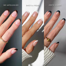 Lisawu The Short Round Frenchies press-on nail bundle manicure lifestyle photo