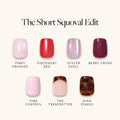 Lisawu The Short Squoval Edit press-on nail bundle style selection