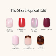 Lisawu The Short Squoval Edit press-on nail bundle style selection