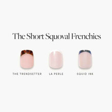 Lisawu The Short Squoval Frenchies press-on nail bundle style selection