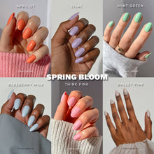 Lisawu The Solids: Spring Bloom Collection press-on nail bundle manicure lifestyle photo