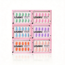 The Solids: Spring Bloom Collection press-on nails in blue shade