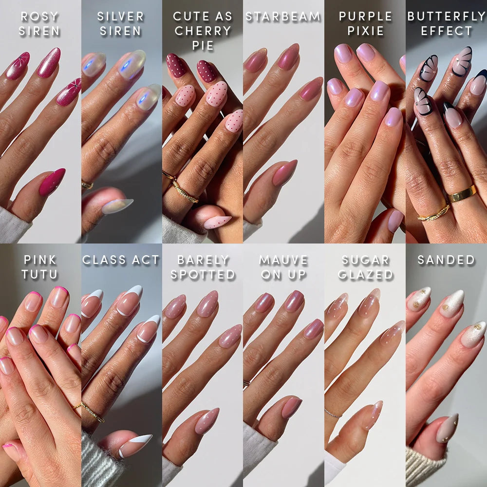 Lisawu The Spring Edit Collection press-on nail bundle manicure lifestyle photo