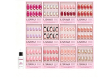 The Spring Edit Collection press-on nails with glazed finish