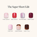 Lisawu The Super Short Edit press-on nail bundle style selection