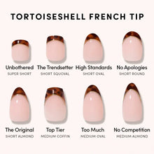The Trendsetter press-on nails - squoval shape, short length
