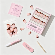 The Trendsetter press-on nails in nude shade