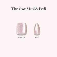 The Vow Mani Pedi press-on nails in nude shade