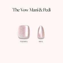 The Vow Mani Pedi press-on nails in nude shade