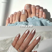 Lisawu The Vow Mani Pedi press-on nail bundle manicure lifestyle photo