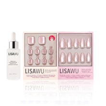 The Vow Mani Pedi press-on nails with velvet finish