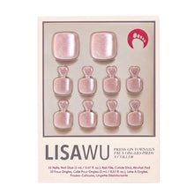 The Vow Toenail press-on nails with glossy finish