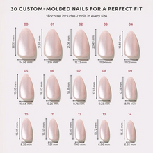 The Vow press-on nails with glossy finish