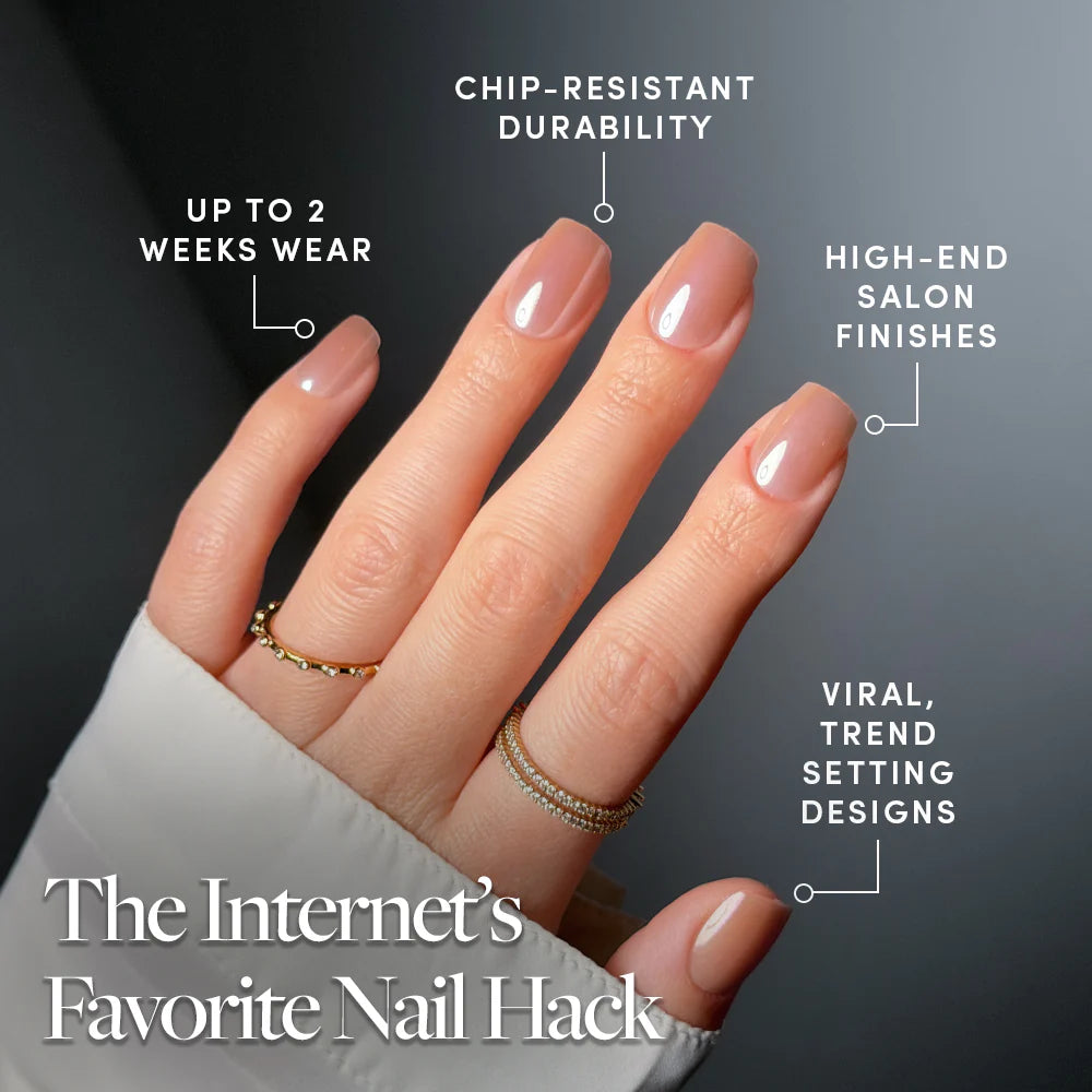 THRILLA IN MANILA press-on nails with glossy finish