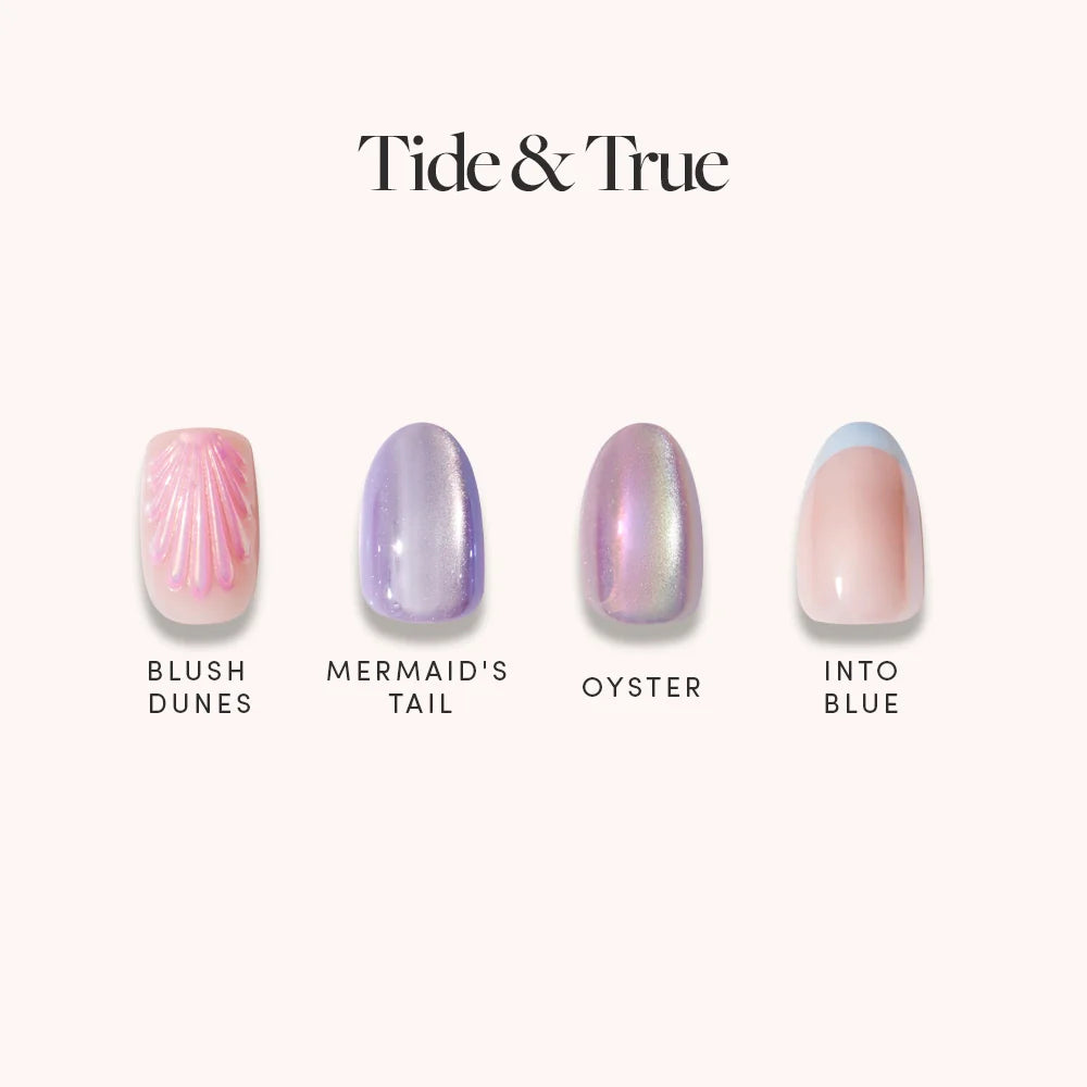 Lisawu Tide & True press-on nail bundle style selection