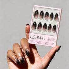 ‘Til Death press-on nails - almond shape, short length