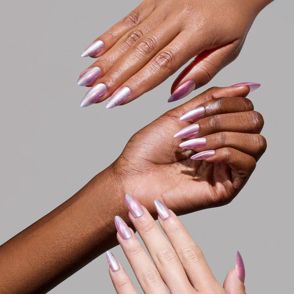 Timeless Oyster press-on nails in multicolor shade