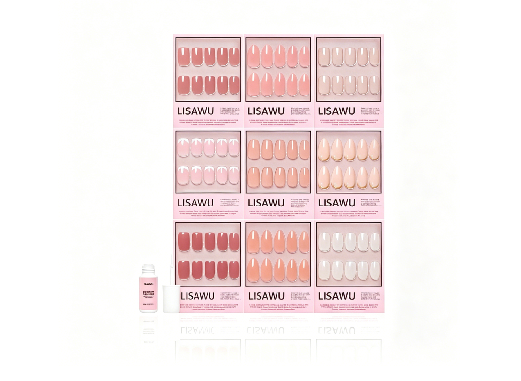 Timeless Tones Collection press-on nails in nude shade