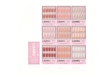 Timeless Tones Collection press-on nails in orange shade