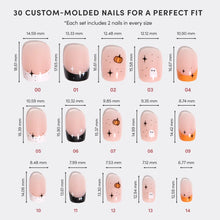 Tiny Pumpkin press-on nail design - 3d style detail