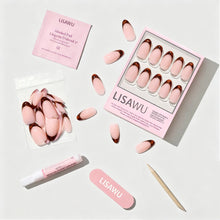 Too Much press-on nails in nude shade