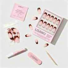Top Tier press-on nails in nude shade