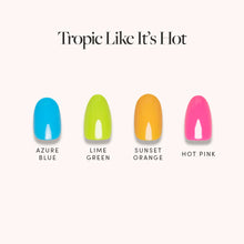 Tropic Like It's Hot press-on nails in blue shade