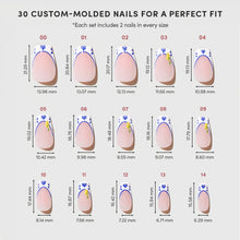 Tuscan Twist press-on nail design - accent nail style detail