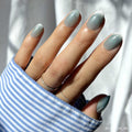 Lisawu Unicorn Tears press-on nails manicure lifestyle photo