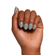 Unicorn Tears press-on nail design - solid color style detail