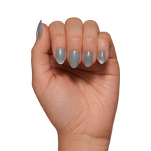 Unicorn Tears press-on nail design - velvet style detail