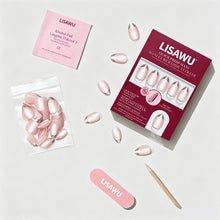 Velvet Chrome press-on nails product detail