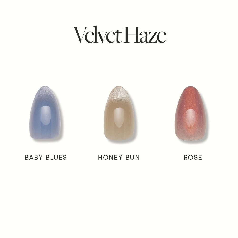 Lisawu Velvet Haze nail buffer style selection
